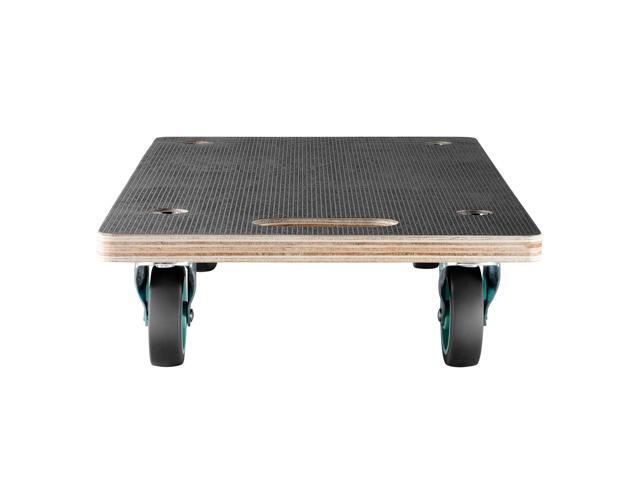 Furniture Dolly, 551 lbs Load Capacity, Furniture Moving Dollies with 4 TPR Silent Wheels, Rectangle Multifunctional Flat Dolly for Piano Furniture...