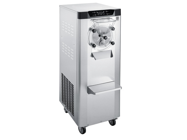 Commercial Hard Ice Cream Machine, 2400W 3.17 to 5.28 Gallons per Hour, Gelato Hard Serve Ice Cream Maker with 10L 304 Stainless Steel Cylinder,...
