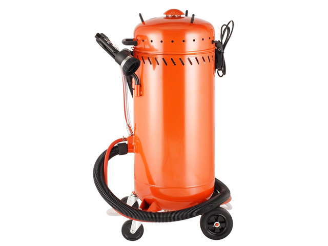 28 Gallon Vacuum Sand Blaster, Dustless Sandblaster with Built-in 1200W Vacuum System for Dust Control and Abrasive Recycle, 60-110 PSI Heavy Duty...