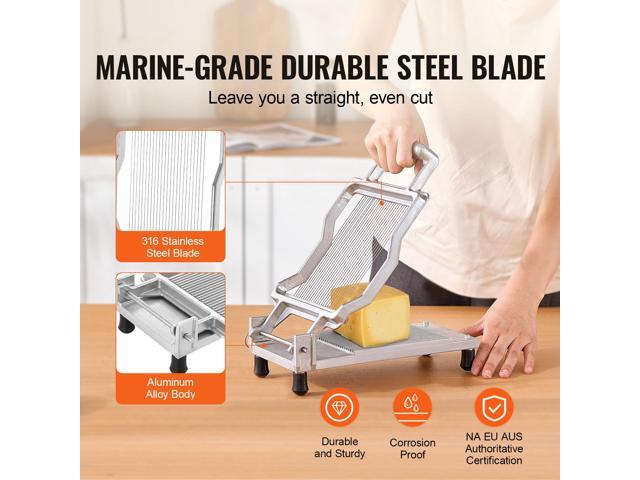 Cheese Cutter with Wire, 0.2' Ultra-Thin Cheeser Butter Cutting Blade, Detachable Cheese Slicer Wire, Aluminum Alloy Commercial Cheese Slicer with...