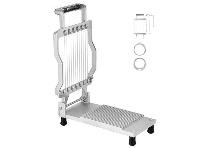 VEVOR Cheese Cutter with Wire Cheeser Butter Cutting 0.39' & 0.78' Cheese Slicer