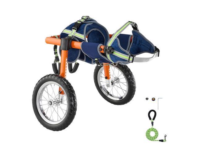 VEVOR Dog Wheelchair for Back Legs, Lightweight 2 Wheels Pet Wheelchair, Height, Width & Length Adjustable, Dog Cart with Shock-Absorbing Wheels,...