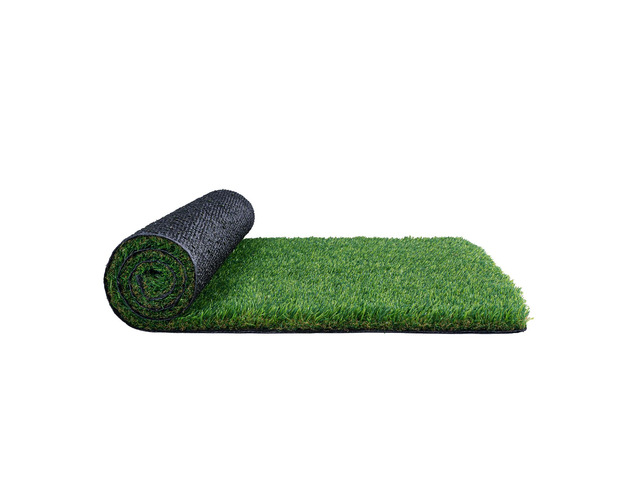 Artifical Grass, 4 x 6 ft Rug Green Turf, 1.38'Fake Door Mat Outdoor Patio Lawn Decoration, Easy to Clean with Drainage Holes, Perfect For...