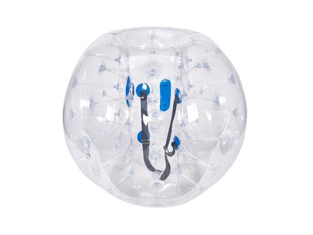 Inflatable Bumper Ball 1-Pack, 4FT/1.2M Body Sumo Zorb Balls for Teen & Adult, 0.8mm Thick PVC Human Hamster Bubble Balls for Outdoor Team Gaming...
