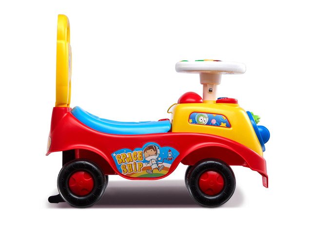 Ride On Push Car for Toddlers, Ages 1-3, Ride Racer, Sit to Stand Toddler Ride On Toy, Classic Kids Ride On Car with Music Steering Wheel, Horn &...