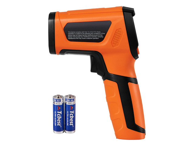 Infrared Thermometer, -40~2732Â°F Dual Laser Temperature Gun Non-Contact, Handheld IR Heat Temperature Gun with Adjustable Emissivity for Metal...