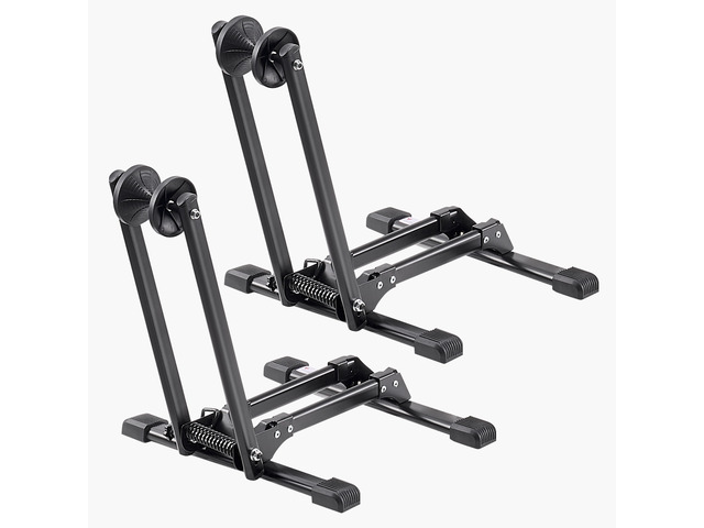 Foldable Bike Rack for 20 to 29 Inch Mountain & Road Bikes Storage Stand 2 Pack