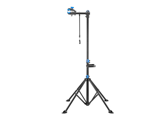 Bike Repair Stand, 66 lb Heavy-duty Bicycle Work Stand with 32.8-56.6 in Adjustable Height & Magnetic Tool Tray, Foldable Bicycle Maintenance Rack,...