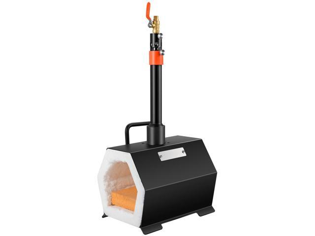 Propane Forge Portable, Single Burner Tool and Knife Making, Large Capacity Blacksmith Farrier Forges, Mini Furnace Blacksmithing, Gas Forging...