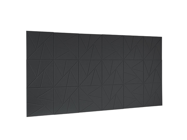 18 Pack Acoustic Panels with Self Adhesive, 11.8 x 11.8 x 0.4 inch Sound Proof Foam Panels, Polyester Fiber Soundproof Wall Panels High Density,...