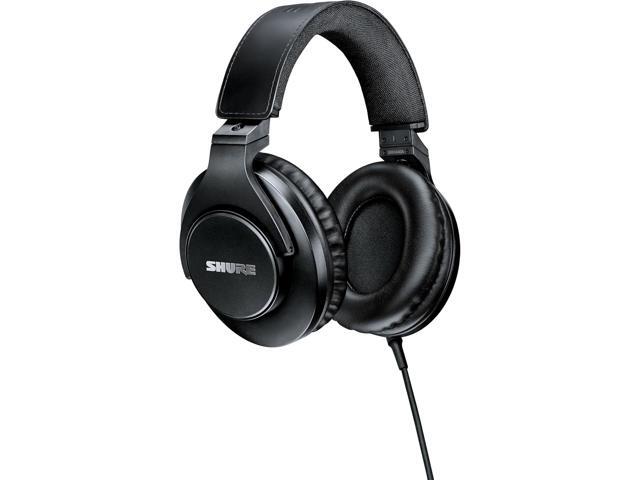 Shure SRH440A Over-Ear Wired Headphones for Monitoring & Recording, Professional Studio Grade, Enhanced Frequency Response, Work with All Audio...
