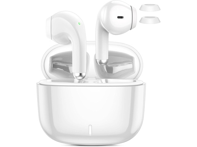 ACAGET Wireless Earbuds for iPhone 17 16 Pro Max Air 15 14 13 12 11 XR XS Bluetooth 5.3 Headphones Noise Canceling Earphones for Galaxy S25 S24...