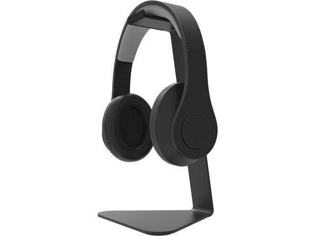 Kanto H1 Universal Headphone Stand with Curved Silicone Padding Black