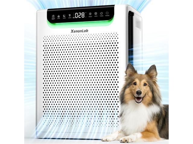 Air Purifiers for Home Large Room, Cover Up to 2600 Ft² with Washable Filters, Powerful Turbo Mode, PM2.5 Air Quality Display, 22dB Sleep Mode, Air...
