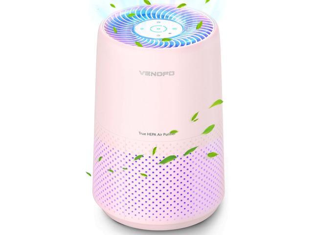 Air Purifiers for Bedroom, H13 HEPA Air Purifiers - Covers Up to 1074 ft² - 24dB Ultra-Quiet Sleep Mode, 360° Outlet Air Cleaner, Perfect for...