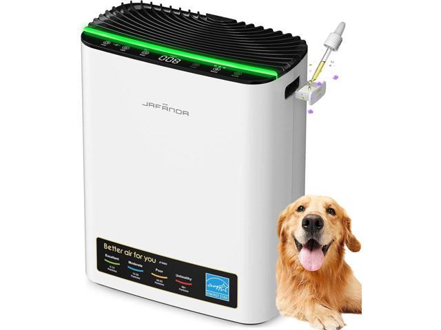 Jafända Air Purifiers for Home Cover Up to 1226ft², Allergen HEPA Air Filter with PM2.5 Sensor, Auto Mode& Timer, Aromatherapy, 22 dB Quiet Air...