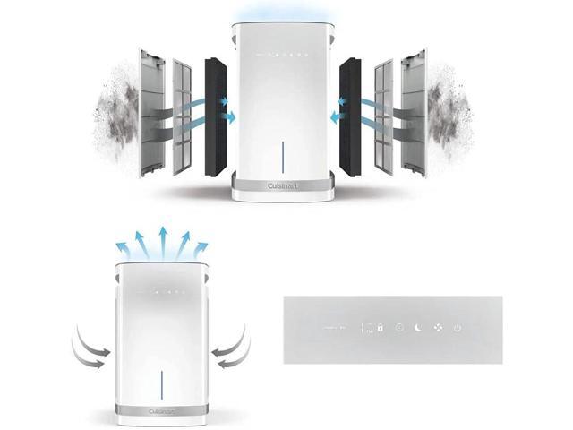 Cuisinart Air Purifier for Countertop/Medium Room, H13 HEPA Filter, CAP-500