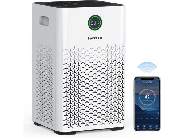 Air Purifiers for Home Large Room, Covers Up to 2000 ft² 4-in-1 Air H13 HEPA Filter, Smart Wifi Air Purifiers for Pet Room Kitchen, Bedroom, Air...