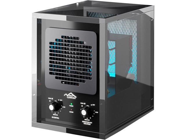 Prolux New Comfort 6 Stage UV, Ozone Generator Air Purifier Cleaner HEPA, Covers 3000 Feet, Acrylic, Home or Commercial Use, Adjustable, Powerful...
