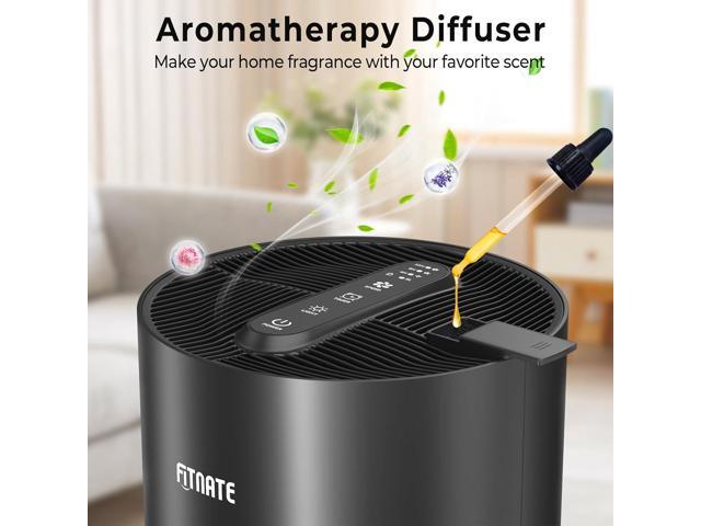 FITNATE Air Purifiers for Home Large Room Up to 1076 Ft² with Aromatherapy, H13 True HEPA Air Purifier for Pets, Quiet Air Cleaner for Smoke Dust...