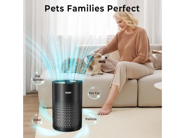 FITNATE Air Purifiers for Home Large Room Up to 1076 Ft² with Aromatherapy, H13 True HEPA Air Purifier for Pets, Quiet Air Cleaner for Smoke Dust...