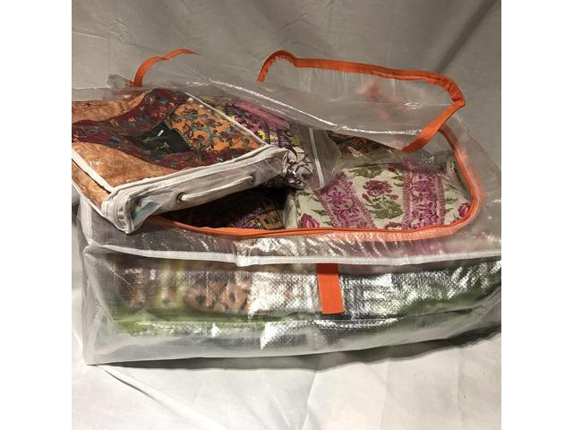 IKEA 503.953.82 Pack of 3 Storage Bags Cases 55 x 49 x 19 Centimetres