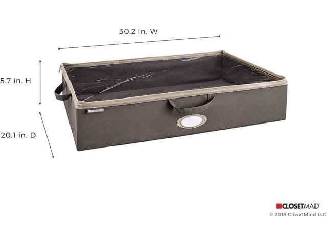 ClosetMaid 31495 Under-Bed Fabric Storage Bag, Gray