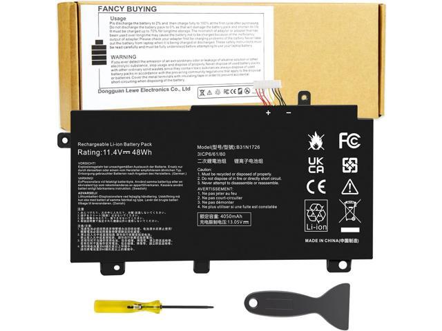 B31N1726 Laptop Battery for Asus FX80 FX80G FX80GD FX80GE FX80GM FX86 FX86FE FX86FM TUF FX504 FX504GE FX504GM FX505 FX505DT FX505DY FX505GE FX505GD...