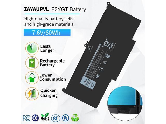 60Wh F3YGT Battery Latitude 7480 Battery Replacement for Dell Latitude 12 7000 7280 7290/13 7000 7380 7390 P29S002/14 7000 7480 7490 P28S P28S001...