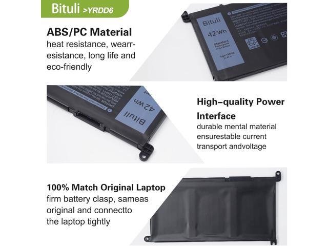 YRDD6 1VX1H Battery for Dell Inspiron 5482 5485 7586 3583 5491 5591 5481 3310 2-in-1 5593 5584 3493 3593 3793 5480 3582 5581 5590 3584 5493 5585...