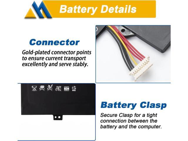 41.8Wh 45121212P Laptop Battery Replacement for RTDPART Gateway GWTN116-1BL GWTC116-2BL GWTC116-1BK GWTC116-2BK 45121212 3978115 3978115-2S...