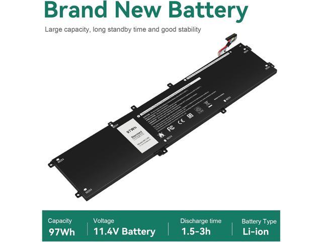 4K1VM Laptop Battery Replacement for Dell G7 17 7700 Gaming Series Inspiron 15 7590 7591 7501 Series Precision 5530 5520 5540 Series Vostro 15 7500...