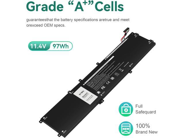4K1VM Laptop Battery Replacement for Dell G7 17 7700 Gaming Series Inspiron 15 7590 7591 7501 Series Precision 5530 5520 5540 Series Vostro 15 7500...