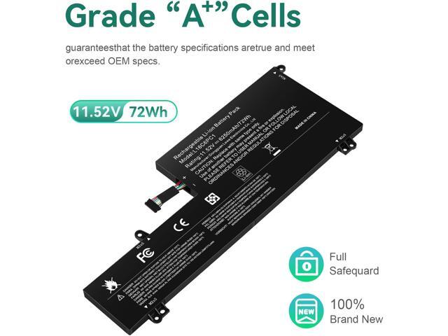 Futurebatt L16C6PC1 Laptop Battery Replacement for Lenovo Yoga 720-15Ikb Series Notebook L16M6PC1 L16L6PC1 5B10M53745 5B10M53743 5B10M53744 11.52V...