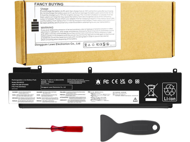 Fancy Buying 11.25V 24Wh 00HW022 00HW023 Battery for Lenovo ThinkPad T460s T470s Series SB10F46460 SB10F46461 SB10F46474 SB10F46475 00HW036 00HW037