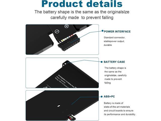 L16C4P61 L16M4P60 Laptop Battery for Lenovo Yoga 920 920-13IKB 920-131KB 920-13IKB-80Y7 80Y8 81TF Ideapad Flex Pro-13IKB Yoga 6 Pro-13IKB...