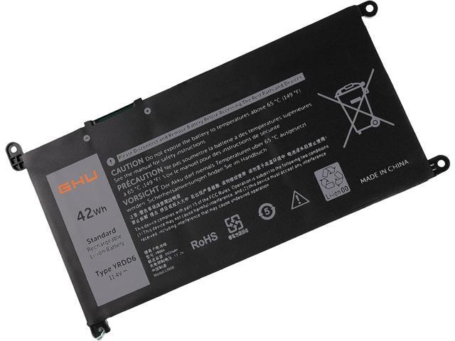 GHU YRDD6 1VX1H Battery 42 Wh for Dell Inspiron 13 3493 5480 15 3582 3583 3593 3584 Inspiron 15 5000 5582 5584 5593 5594 5598 5585 Vostro 3491 5481...