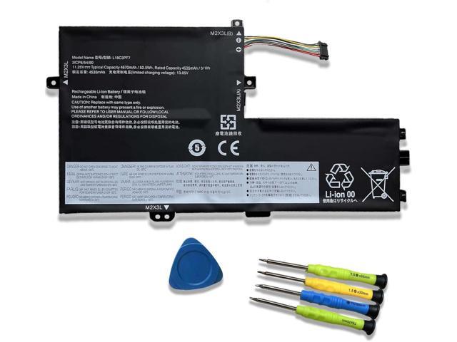 L18C3PF7 Laptop Battery Replacement for Lenovo IdeaPad S340-14API 14IIL 14IML C340-15IIL 15IWL Flex-15IWL 15IML Series Notebook L18L3PF2 L18M3PF7...