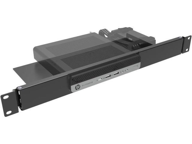 JINGCHENGMEI Mini Rack Mount for HP ProDesk Mini PC, HP EliteDesk Mini Business Desktop -1U Hinged Server Rack Shelf for 19-inch Cabinet or Rack