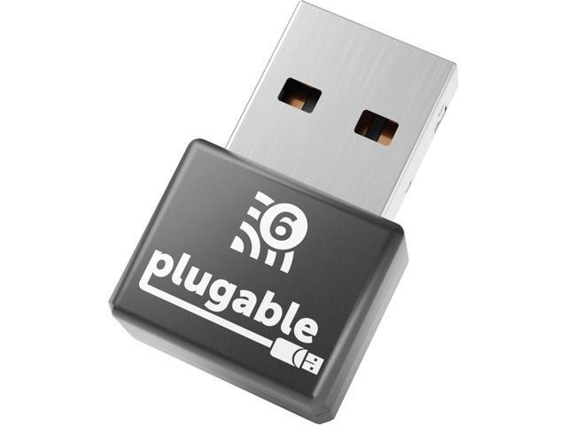 Plugable USB WiFi Adapter AX180 (RTL8832BU) Dual-Band 2.4/5GHz, USB 2.0 for Windows 10/11, Driverless Plug and Play for Windows