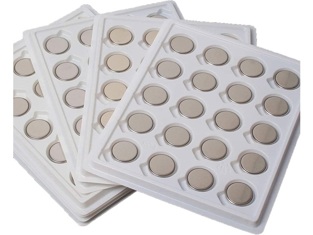100 Pieces CR2032 Batteries 3V Li-ion Lithium Battery Batteries CR2032 3V Coin Button Cell for LED Tea Candles, for Vehicle smart Keys