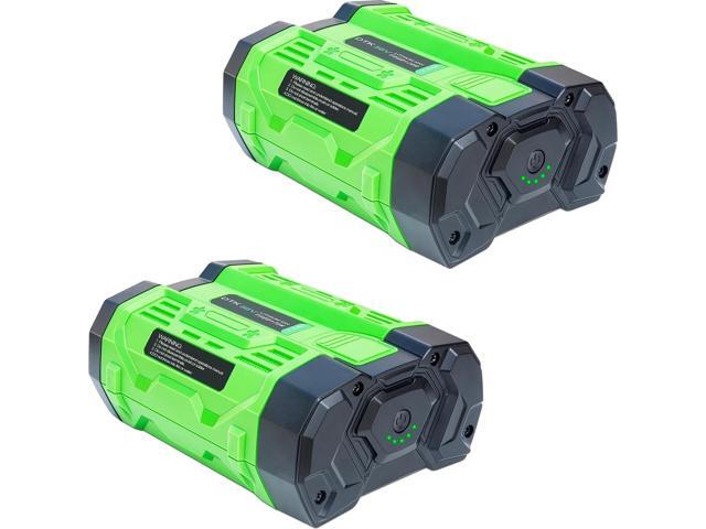 DTK Battery Replacement for EGO 56V Battery 2.5Ah Batteries Compatible with BA1400T BA2800 BA4200T BA5600T Lightweight and Easy to Carry 2Packs