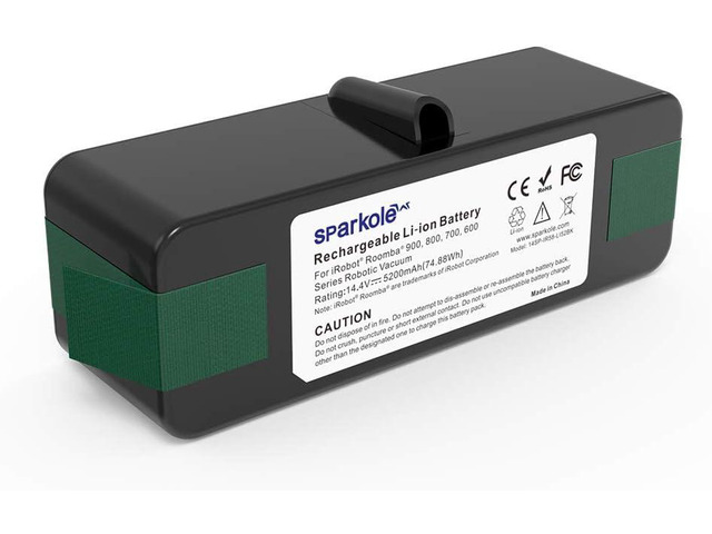 5200mAh Lithium Ion Replacement Battery for iRobot Roomba 960 980 981 970 965 801 805 850 860 877 890 891 895 690 680 675 640 614 615, Roomba 900,...