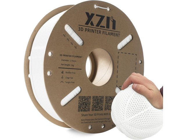 TPU 95A Filament 1.75mm, Soft 95A Flexible 3D Printer Filament, 1KG Spool (2.2 lbs), Dimensional Accuracy +/- 0.02 mm, Vacuum Sealed, Excellent...