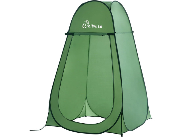 WolfWise Pop Up Shower Tent for Camping Essentials, Compact & Lightweight