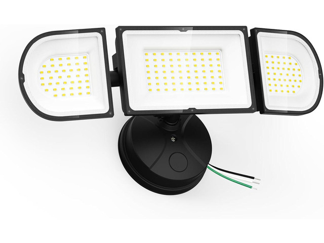 150W Flood Lights Outdoor Waterproof IP65, Exterior LED Floodlights with 3 Adjustable Heads, 15000LM Super Bright Security Lights Fixture, Outside...