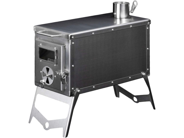 OneTigris Tiger Roar Tent Stove, Portable Wood Burning for Winter Camping Hunting and Outdoor Cooking, Pipes Included