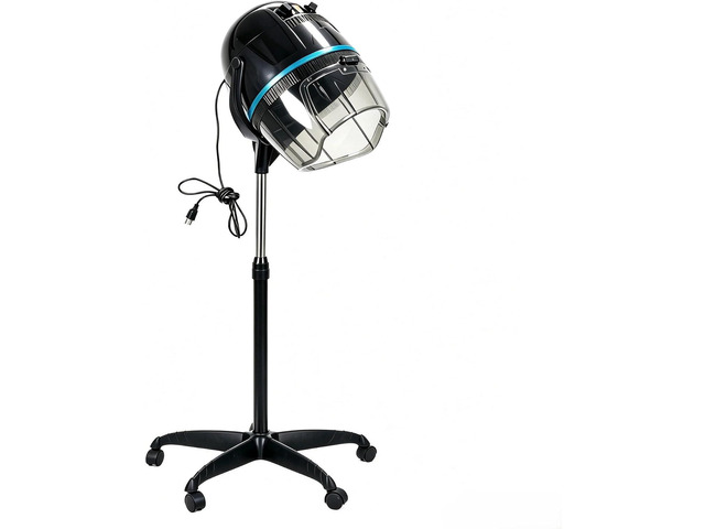 ZENY Professional Stand Up Hair Dryer, 1300W Bonnet Dryer Adjustable Height