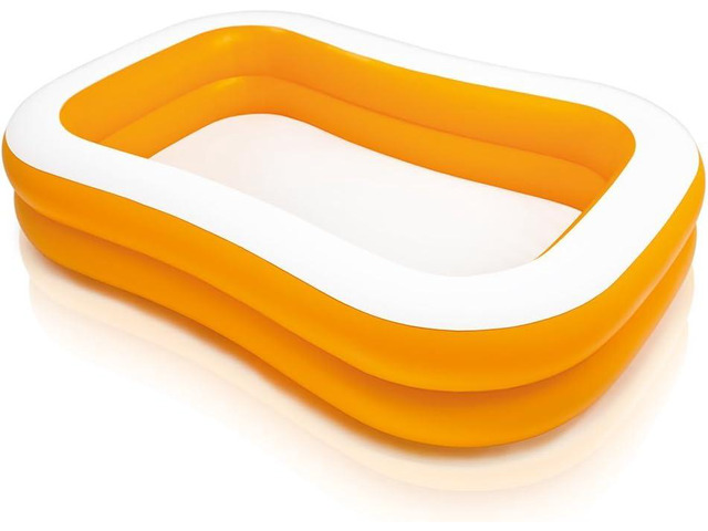 INTEX 57181EP Swim Center Inflatable Family Pool: 159 Gallon Capacity 90' x 60' x 19' Color May Vary