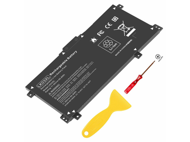 LK03XL Battery for Hp Envy x360 Convertible 15m-bp1xx 15m-cn0xxx 15-cn0xxx 15m-cp0xxx 17m-ae0xx 17-bw 17m-ae111dx 15m-cn0012dx 15m-cn0011dx...